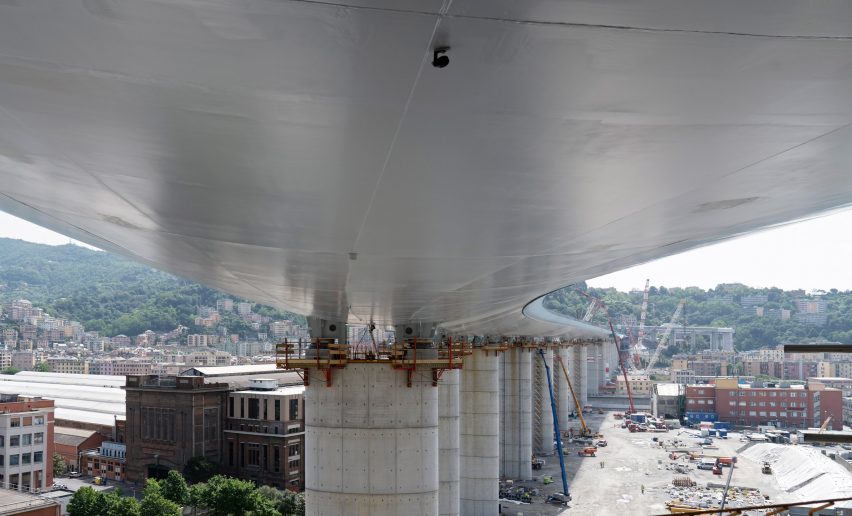 Genoa San Giorgio Bridge by Renzo Piano