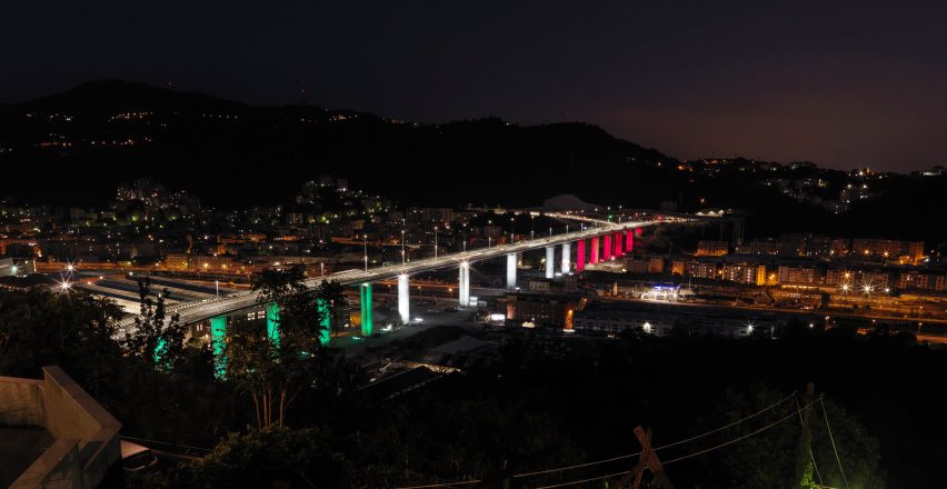 Genoa San Giorgio Bridge by Renzo Piano