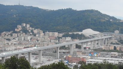 Genoa San Giorgio Bridge by Renzo Piano