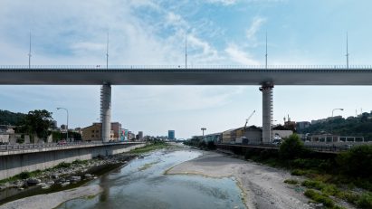 Genoa San Giorgio Bridge by Renzo Piano