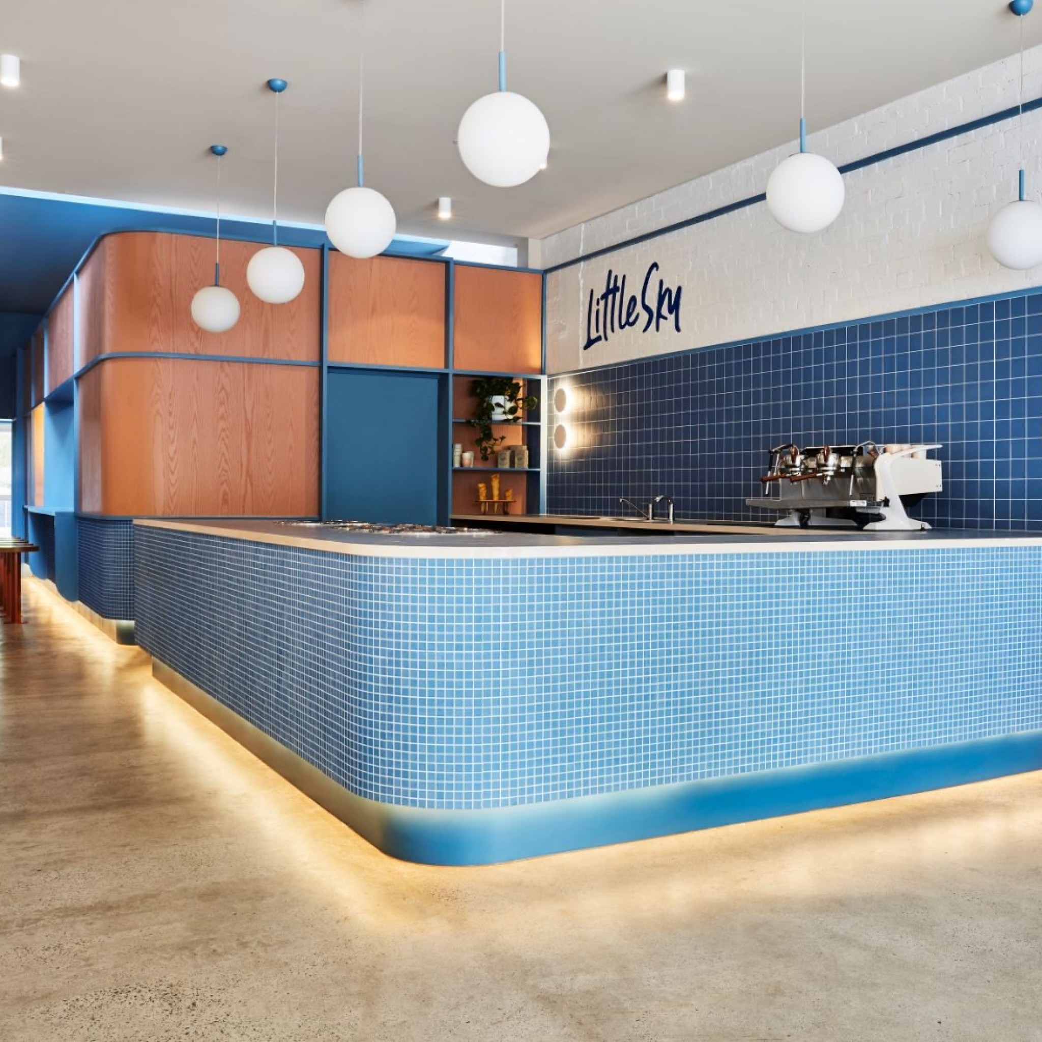 Little Sky Gelateria by Ewert Leaf