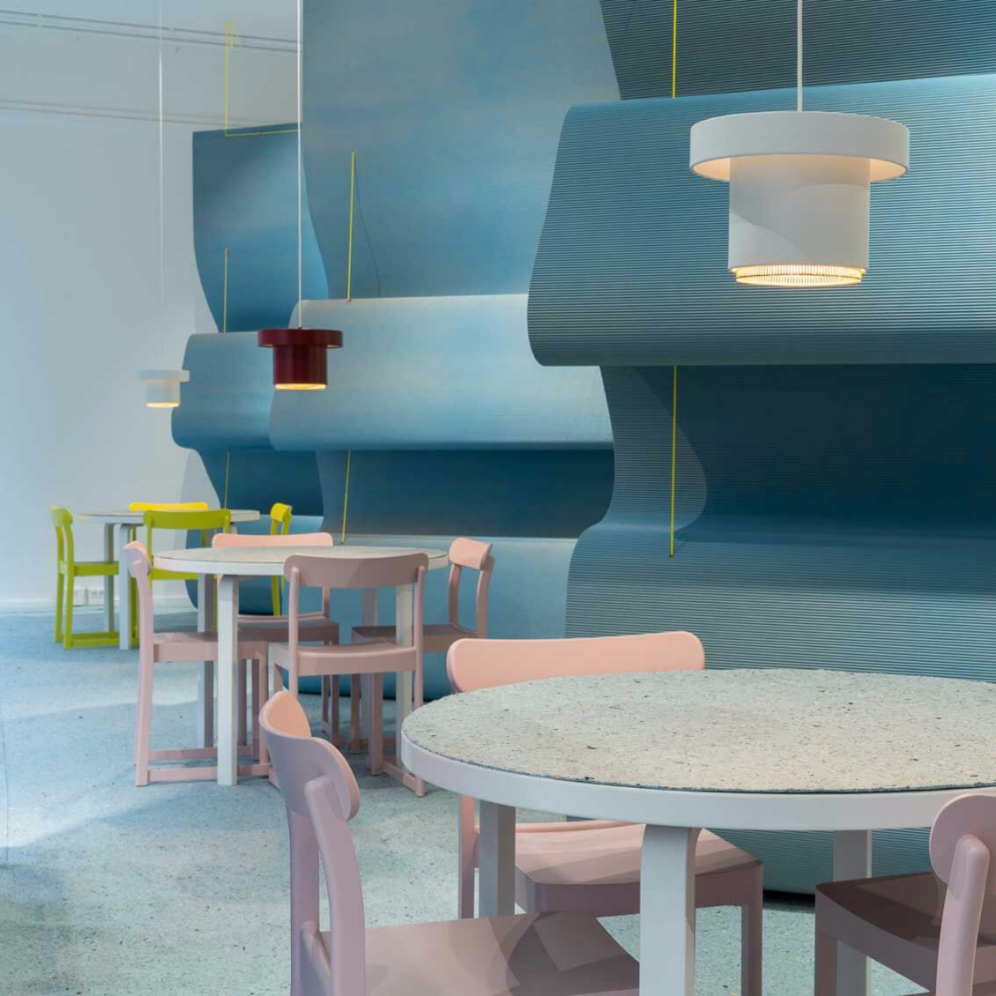 Juslin Maunula for Artek, Restaurant Setting