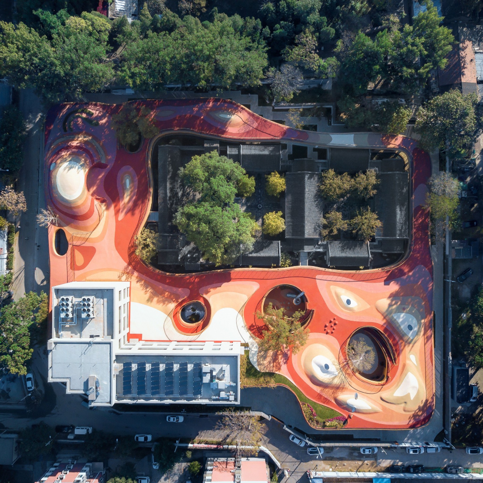 Courtyard Kindergarten by MAD