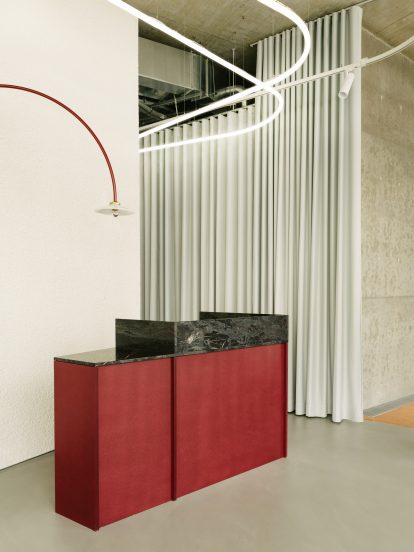 Remi restaurant in Berlin designed by Ester Bruzkus Architekten