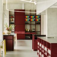 Remi restaurant in Berlin designed by Ester Bruzkus Architekten