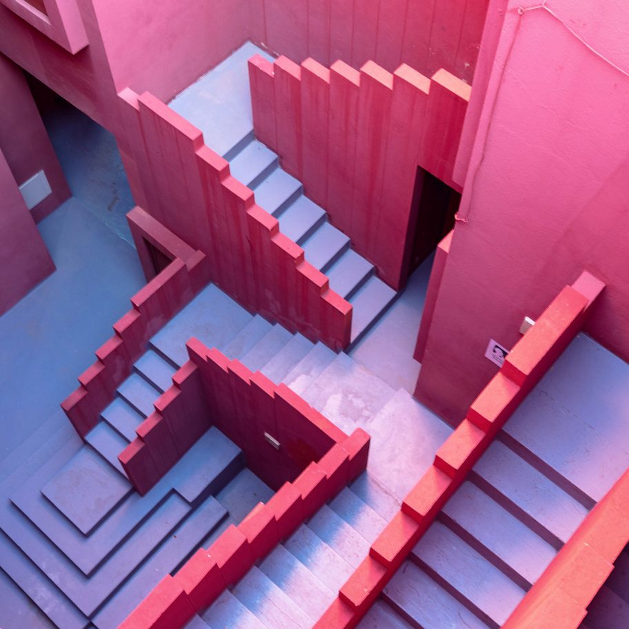 Sebastian Weiss photographs Ricardo Bofill's La Muralla Roja