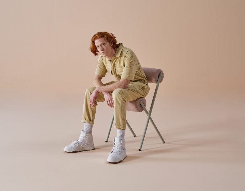 MUT Design creates sculptural Roll chairs for Sancal