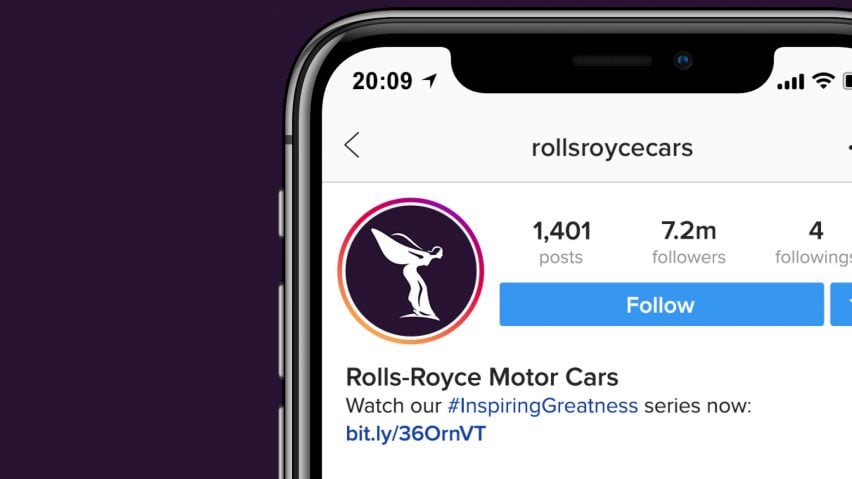 Pentagram designs new brand identity for Rolls Royce Motor Cars