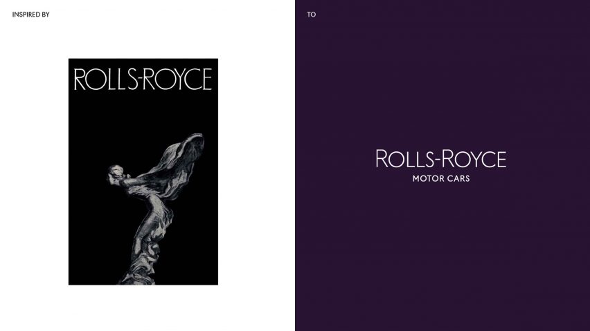 Pentagram designs new brand identity for Rolls Royce Motor Cars