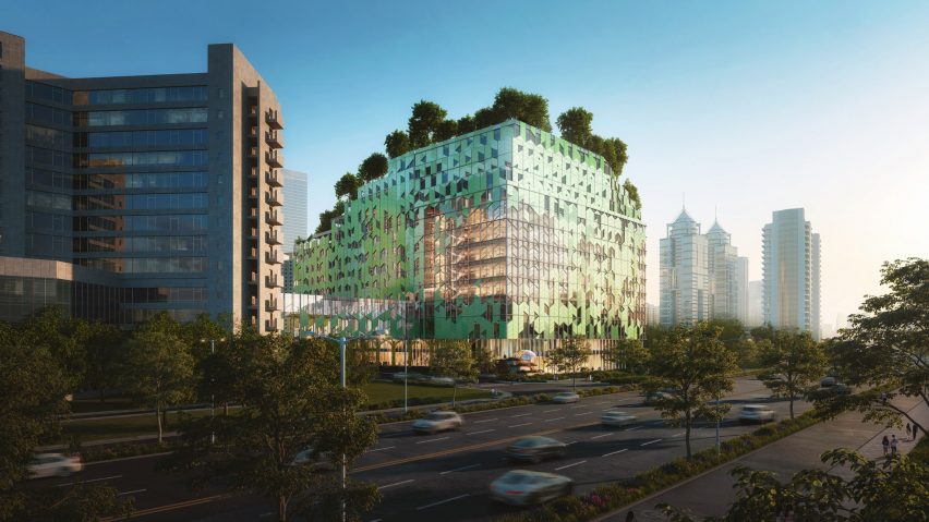Shenzhen Children's Hospital and Science and Education Building by B+H Architects for China