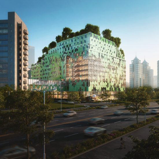 Shenzhen Children's Hospital and Science and Education Building by B+H Architects for China