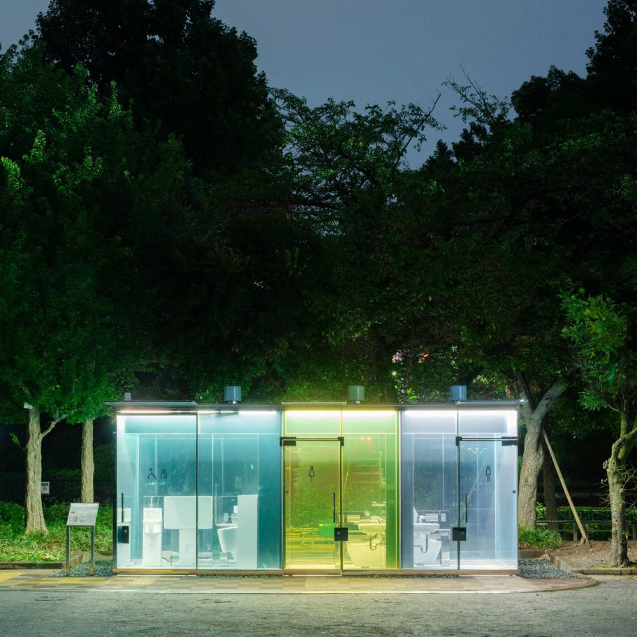 This week, architects designed innovative public toilets for Tokyo