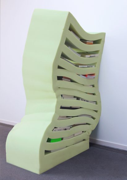 Dewi van de Klomp designs Soft Cabinets from foam rubber
