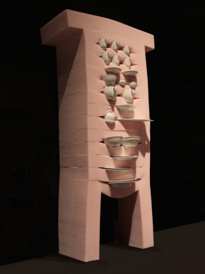 Dewi van de Klomp designs Soft Cabinets from foam rubber