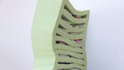 Dewi van de Klomp designs Soft Cabinets from foam rubber