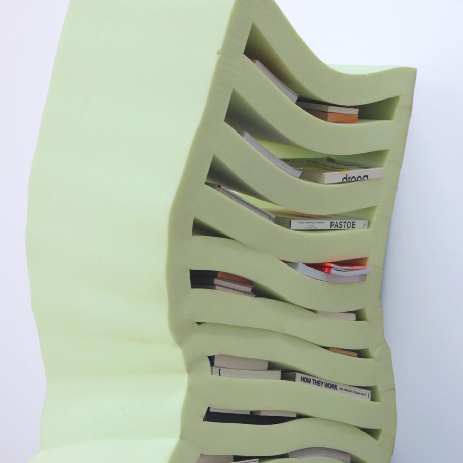 Dewi van de Klomp designs Soft Cabinets from foam rubber