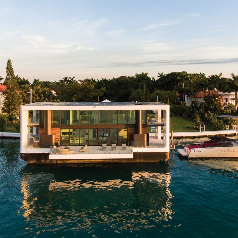 Waterstudio.NL designs yacht villa that can be raised out of the water