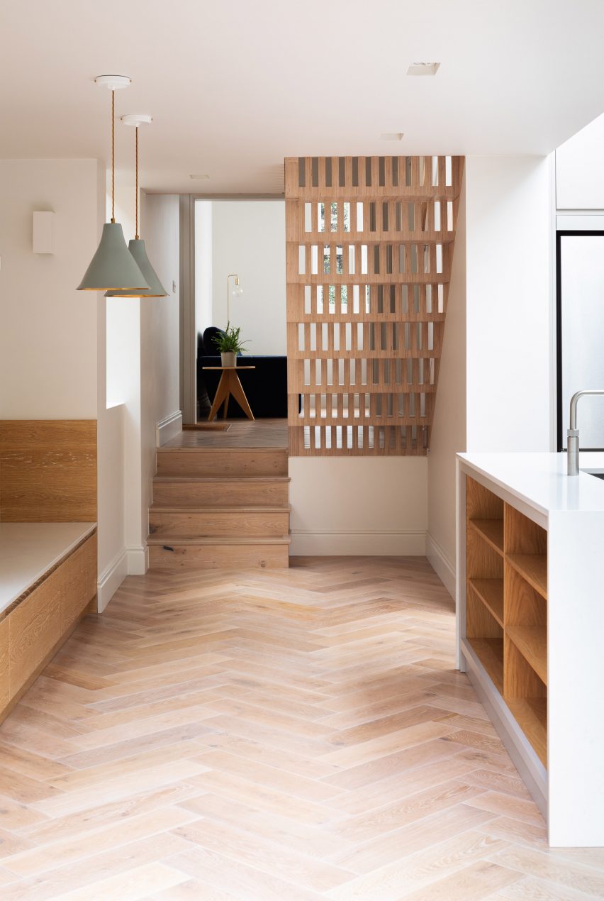 Step House extension in London by Grey Griffiths Architects