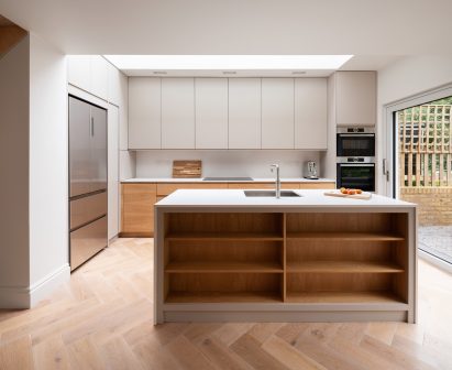 Step House extension in London by Grey Griffiths Architects