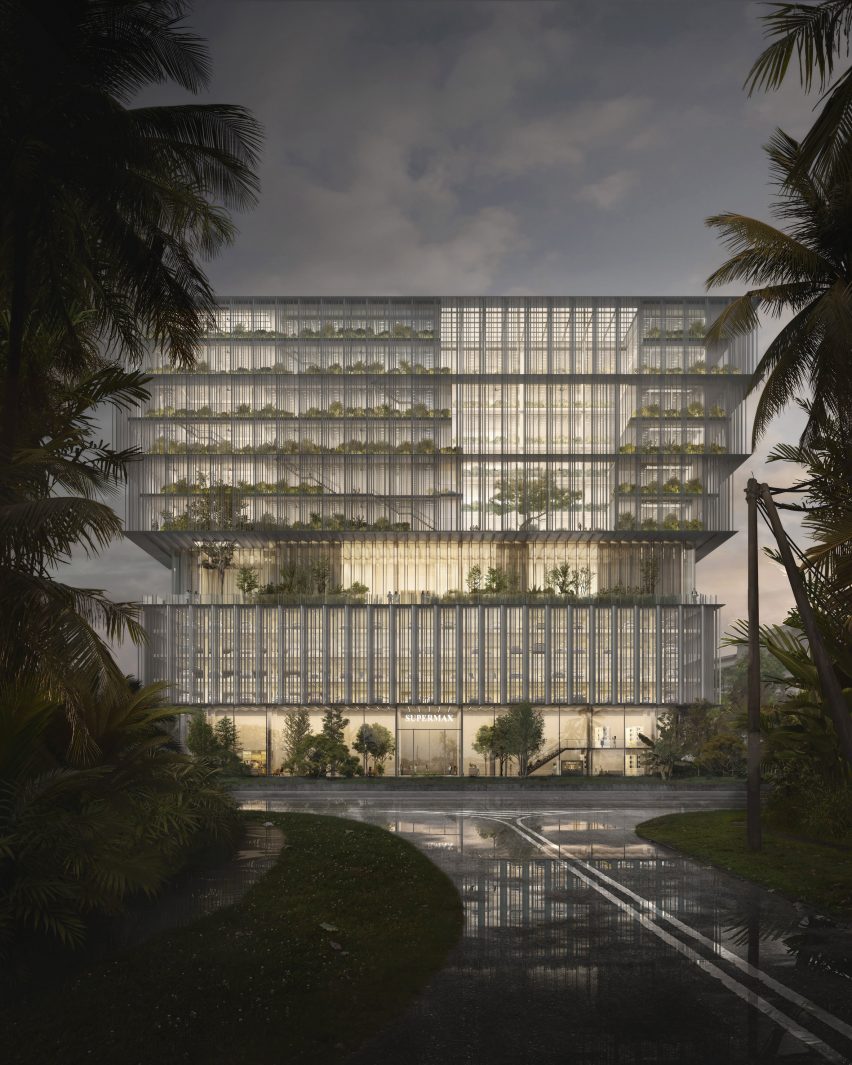 Supermax headquarters by Szczepaniak Astridge