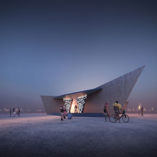 Burning Man Museum of No Spectators by John Marx