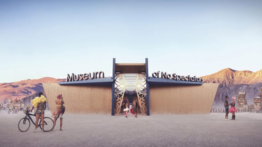 Burning Man Museum of No Spectators by John Marx