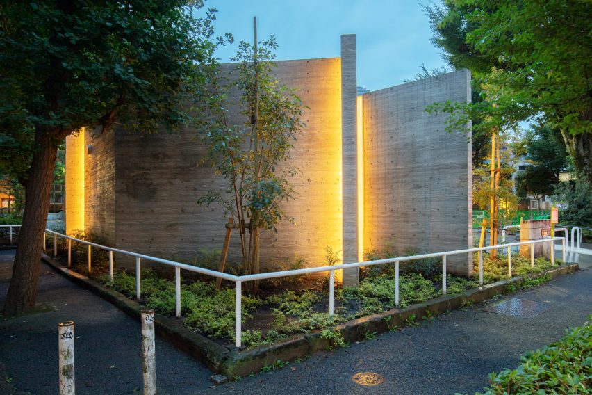 Modern Kawaya Tokyo Toilet by Wonderwall in Shibuya, Japan