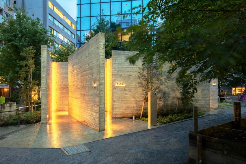 Modern Kawaya Tokyo Toilet by Wonderwall in Shibuya, Japan