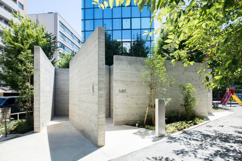 Modern Kawaya Tokyo Toilet by Wonderwall in Shibuya, Japan