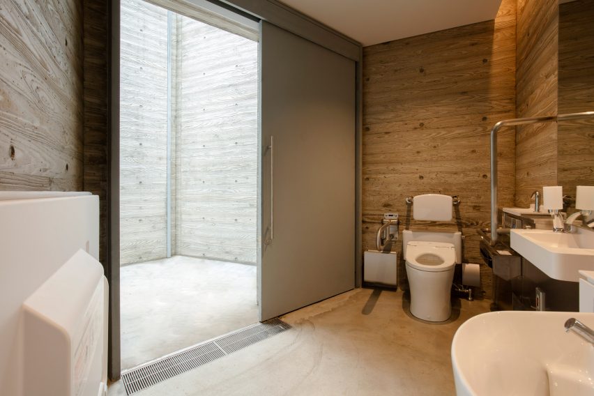 Modern Kawaya Tokyo Toilet by Wonderwall in Shibuya, Japan