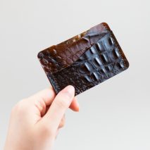 Tômtex is a leather alternative made from waste seafood shells and coffee