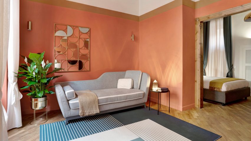 Trevi House apartment in Rome designed by Studio Venturoni