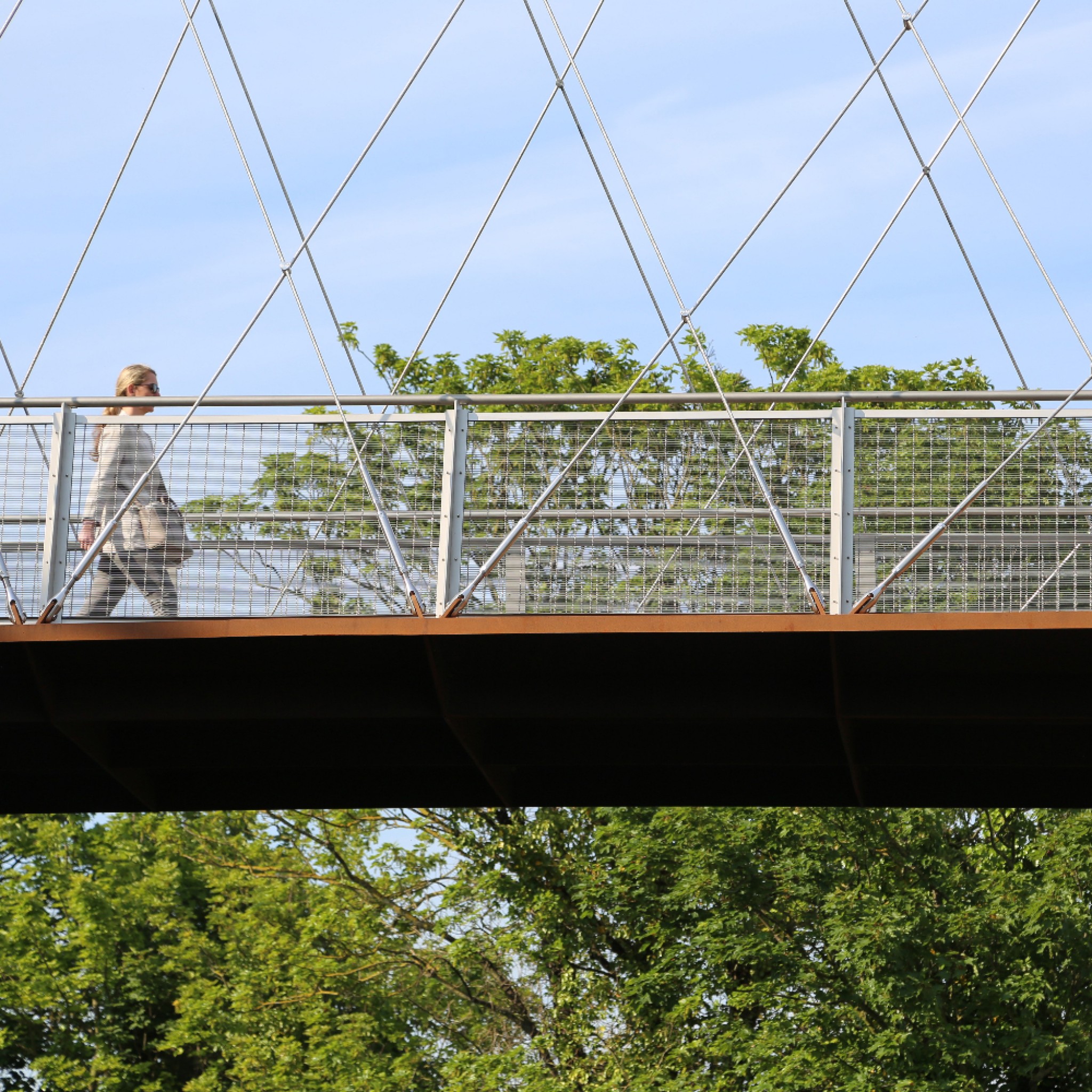 Chiswick Park Footbridge