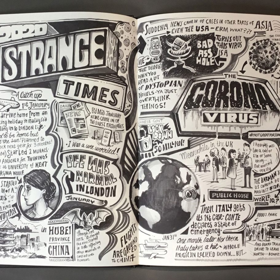 Corona Diary by Vic Lee
