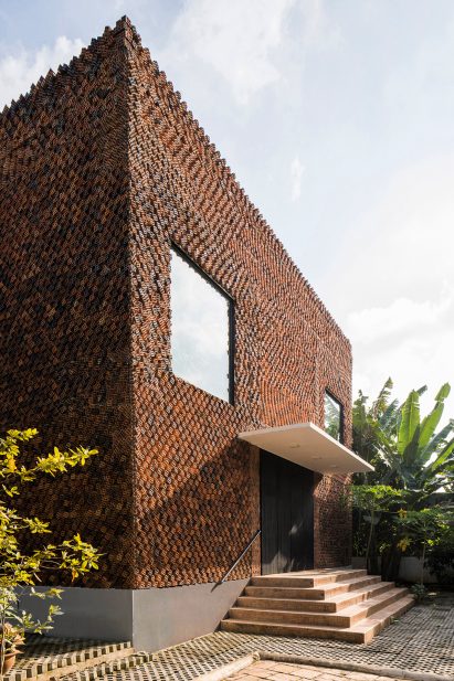 Wall House in Vietnam designed by CTA | Creative Architects