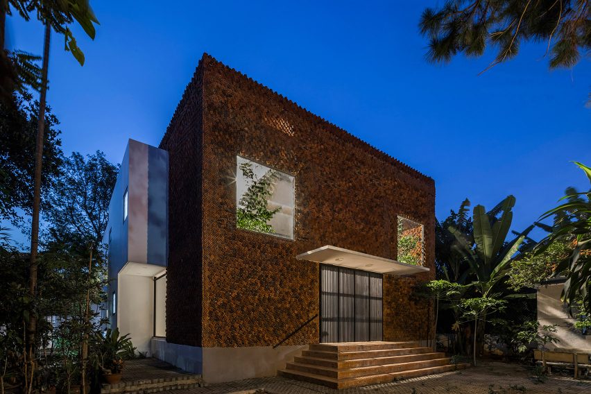 Wall House in Vietnam designed by CTA | Creative Architects