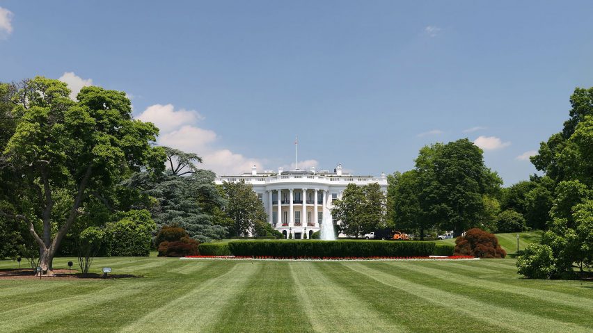 White House Rose Garden renovation by Melania Trump