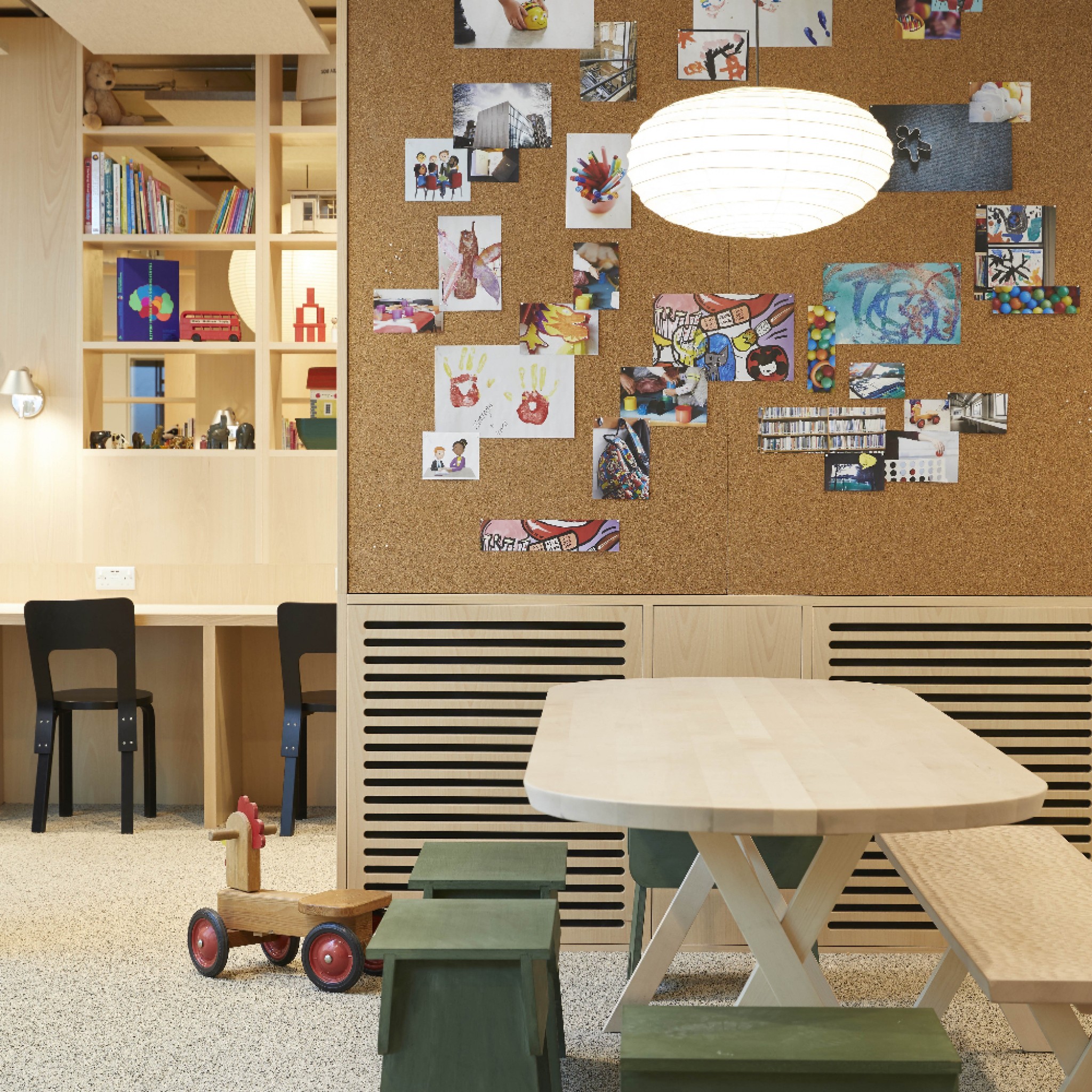 Pears family school reception area