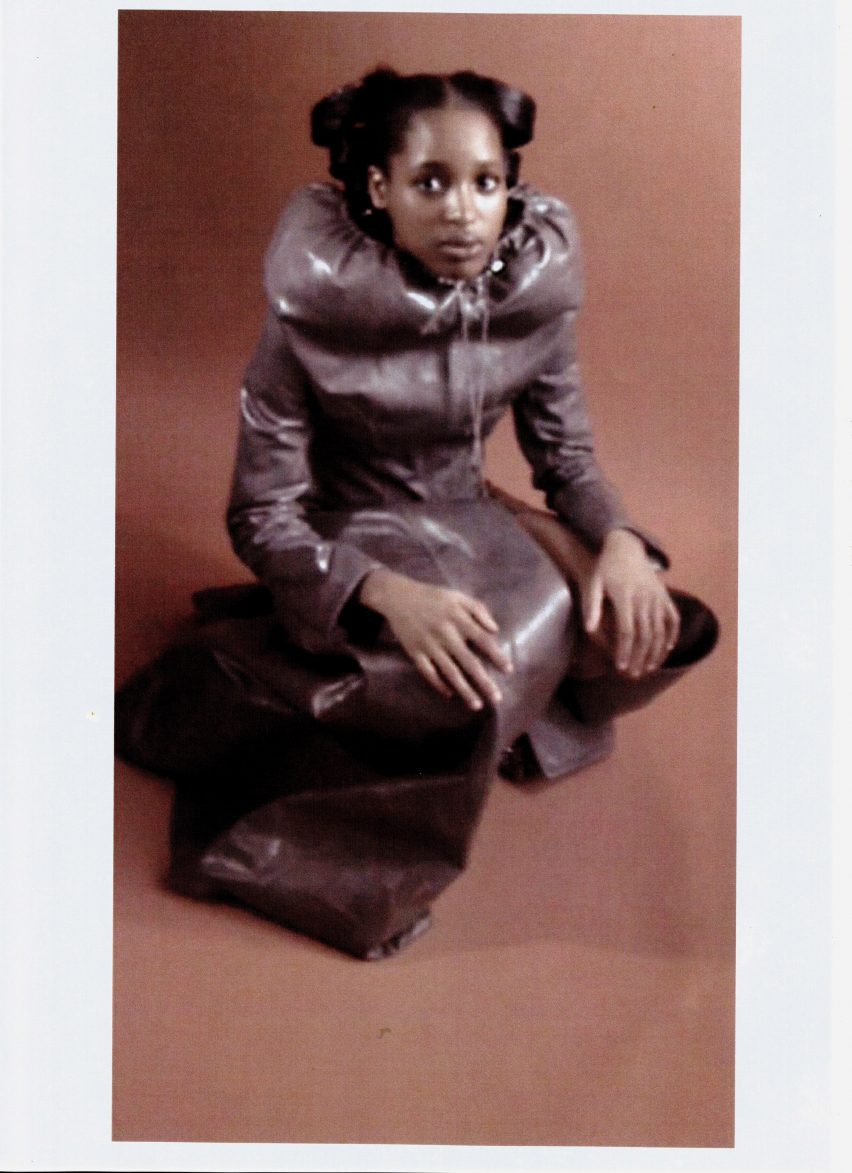 Yasmina Atta's Central Saint Martins graduate fashion collection takes cues from African cinema