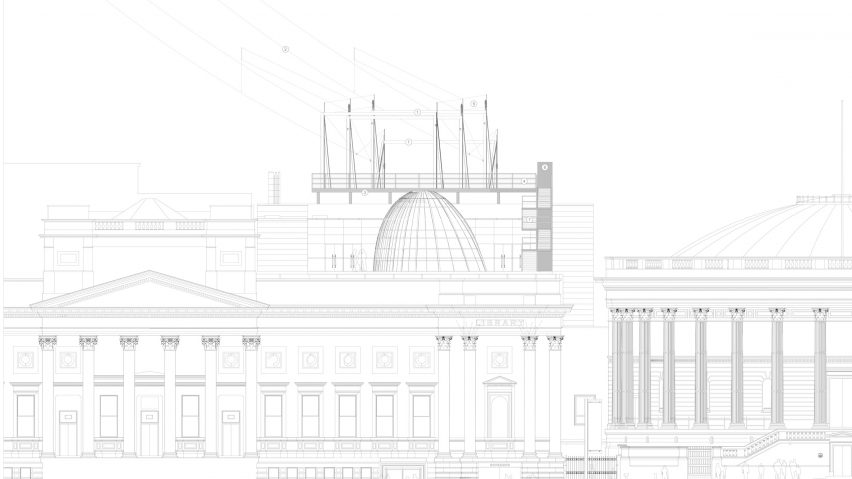 Zip wire in Liverpool by DK Architects