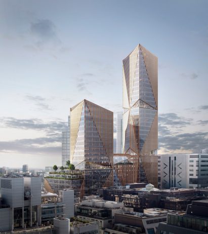 Visual of 2 Finsbury Avenue by 3XN