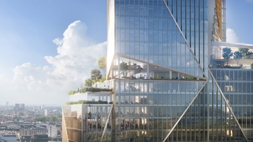 Visual of 2 Finsbury Avenue by 3XN
