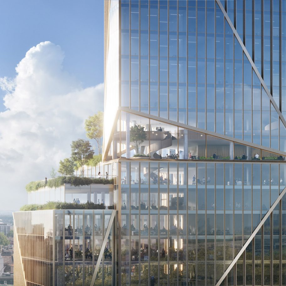 Visual of 2 Finsbury Avenue by 3XN
