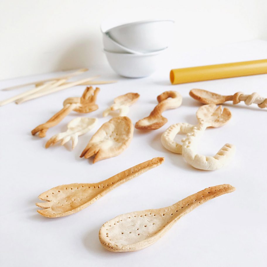 Bake Your Cutlery by Kay Chan for Design Trust Critically Homemade exhibition