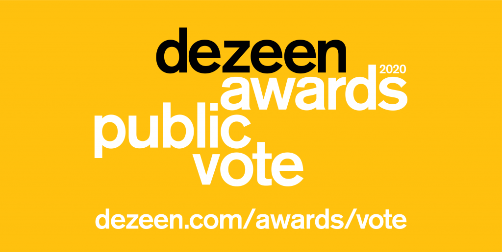 Vote for your favourite projects and studios in the Dezeen Awards 2020 public vote