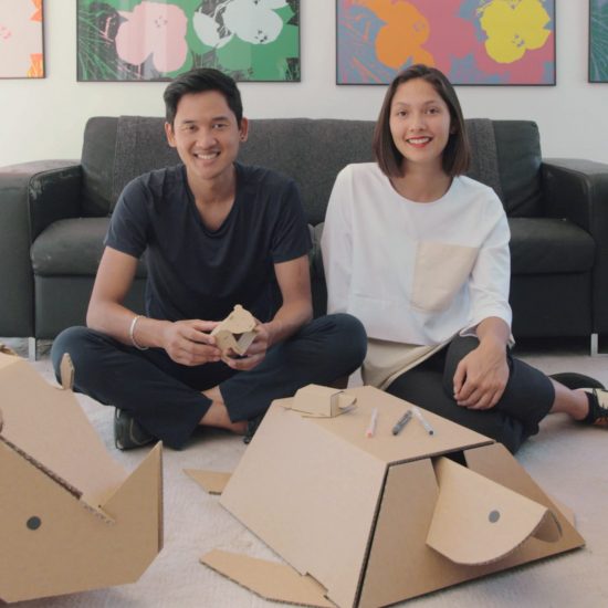 Matthieu Muller and Sarah Willemart portrait