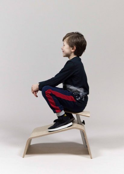 Boris Lancelot's Active Classroom seating encourages children to move