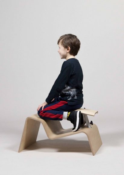 Boris Lancelot's Active Classroom seating encourages children to move