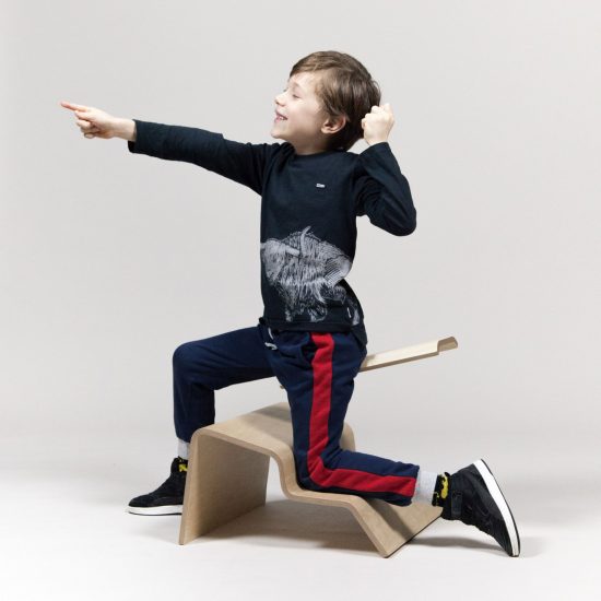 Boris Lancelot's Active Classroom seating encourages children to move