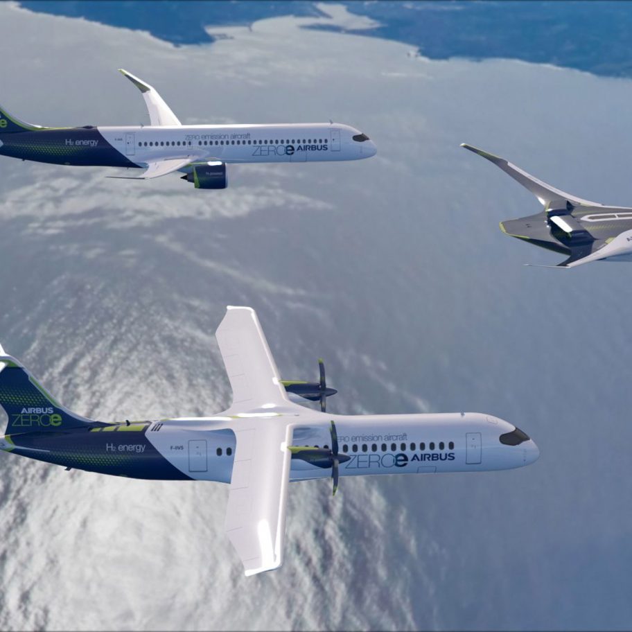 Airbus' new zero-emission concept aircrafts